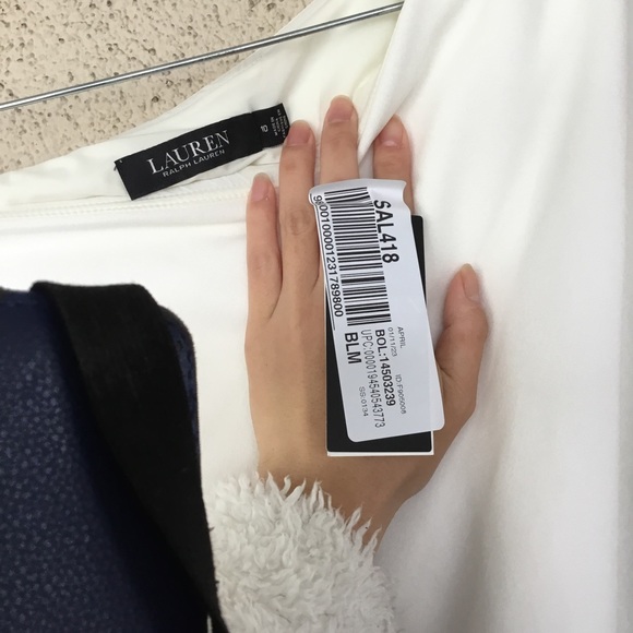 Lauren Ralph Lauren April one shoulder draped jumpsuit NWT - Picture 6 of 7